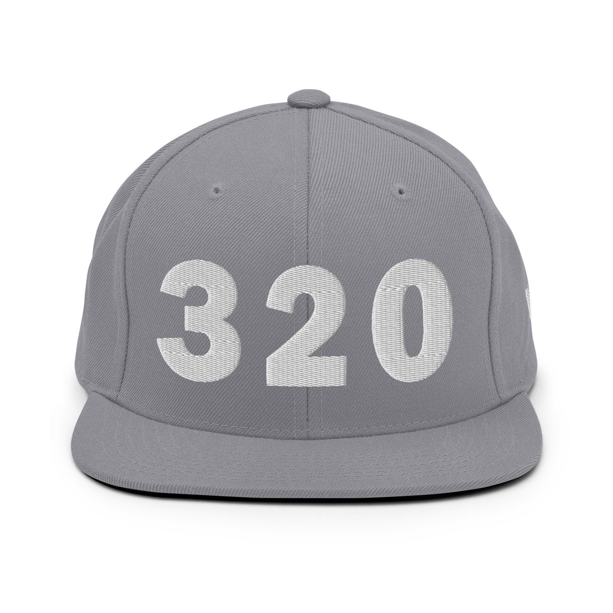 320 Area Code Snapback Hat