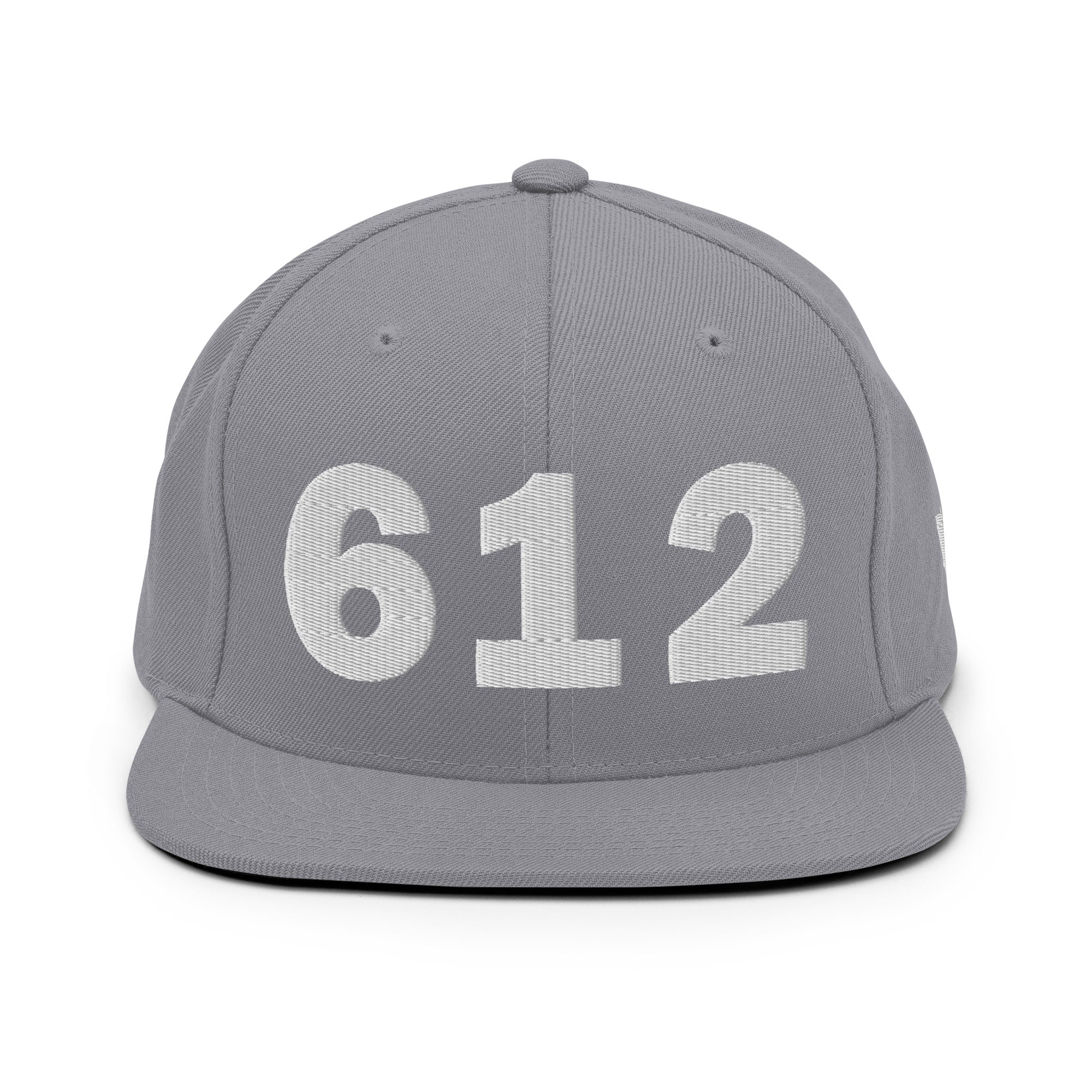 612 Area Code Snapback Hat