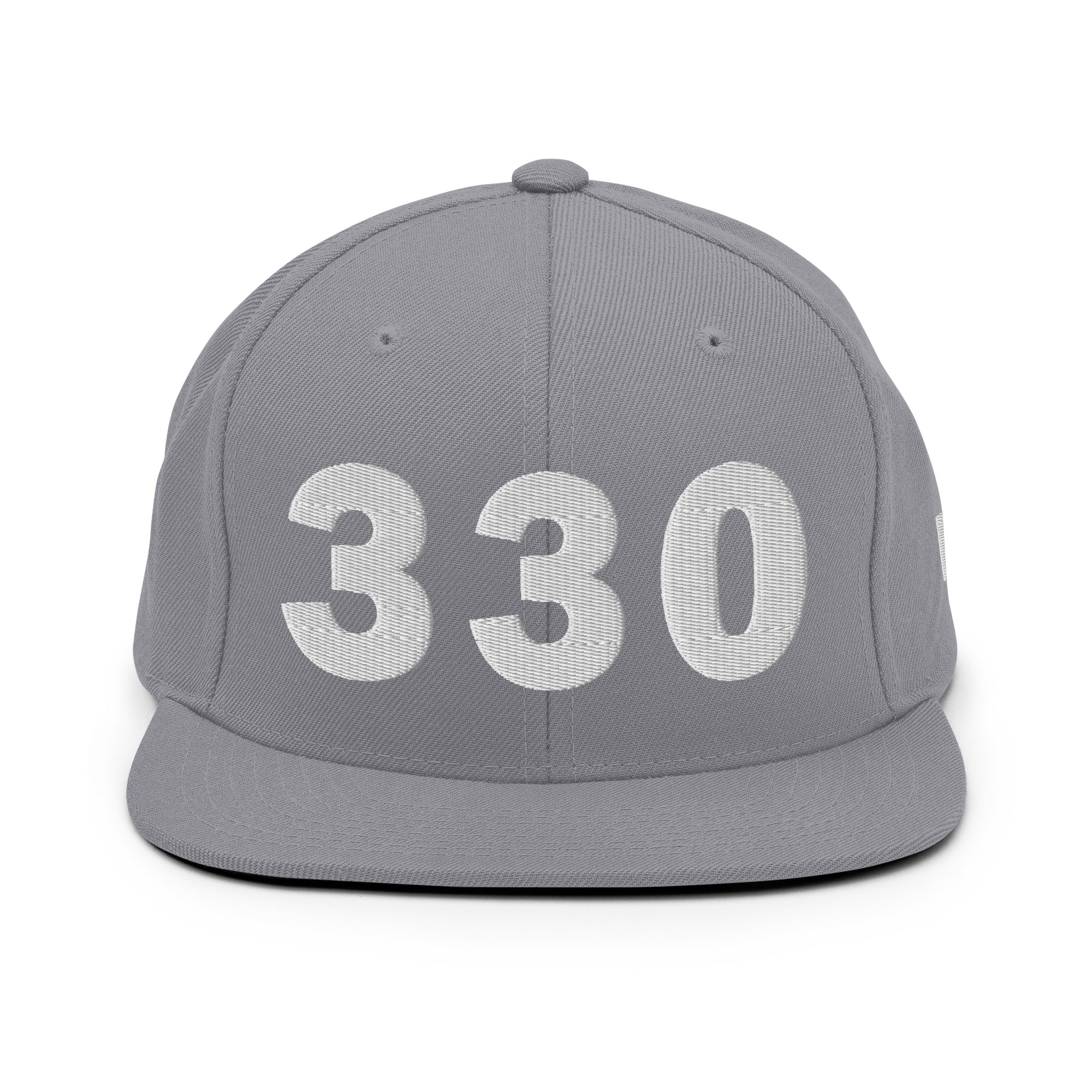 330 Area Code Snapback Hat