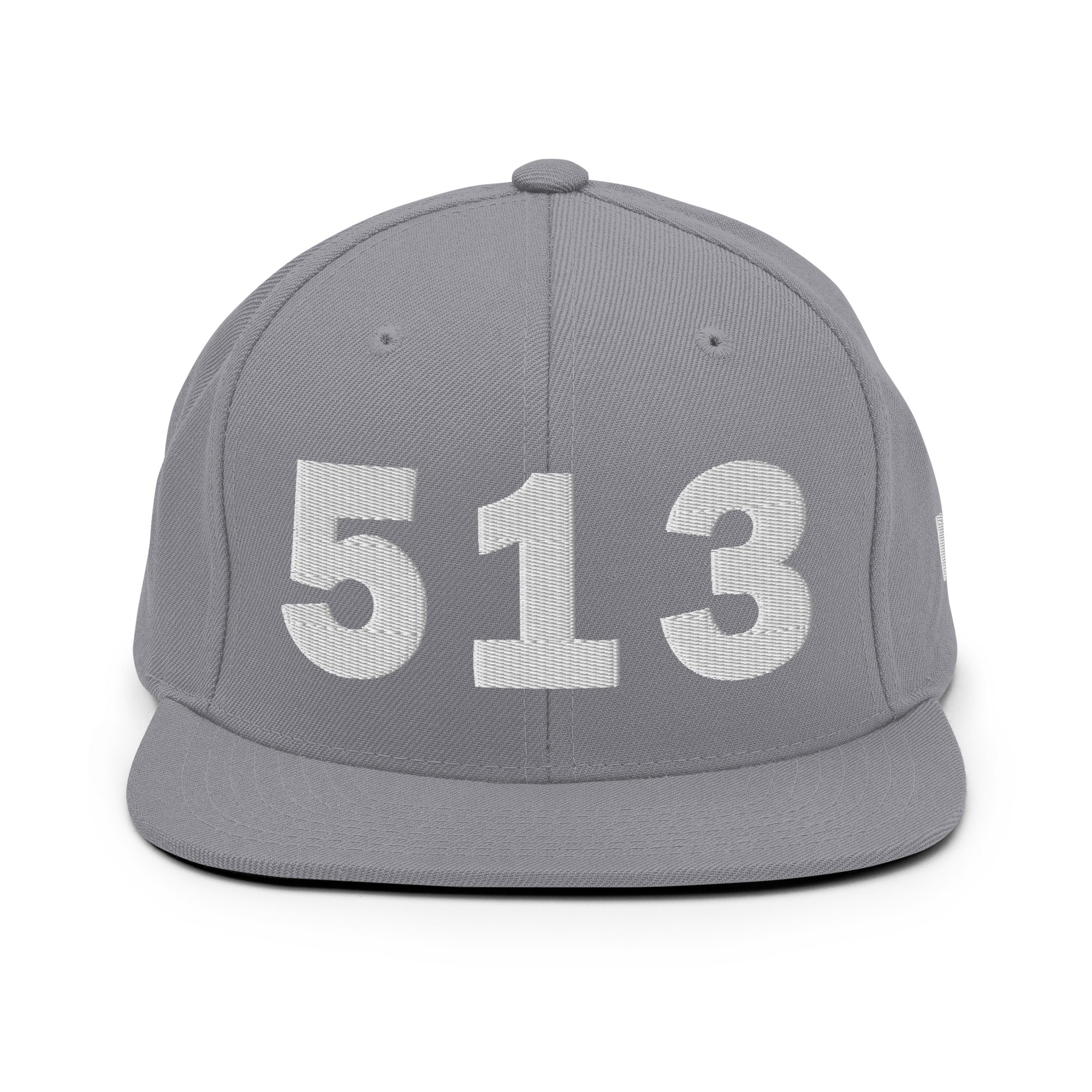 513 Area Code Snapback Hat