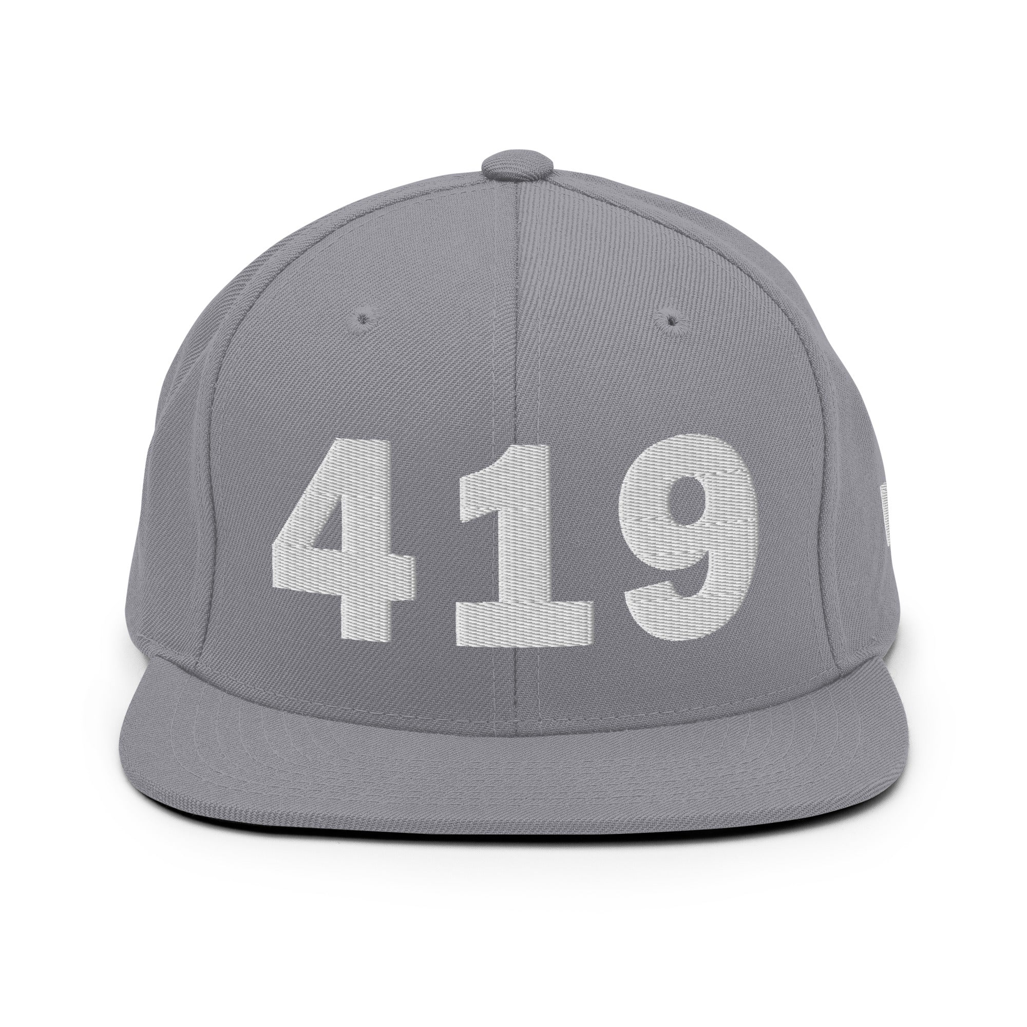 419 Area Code Snapback Hat