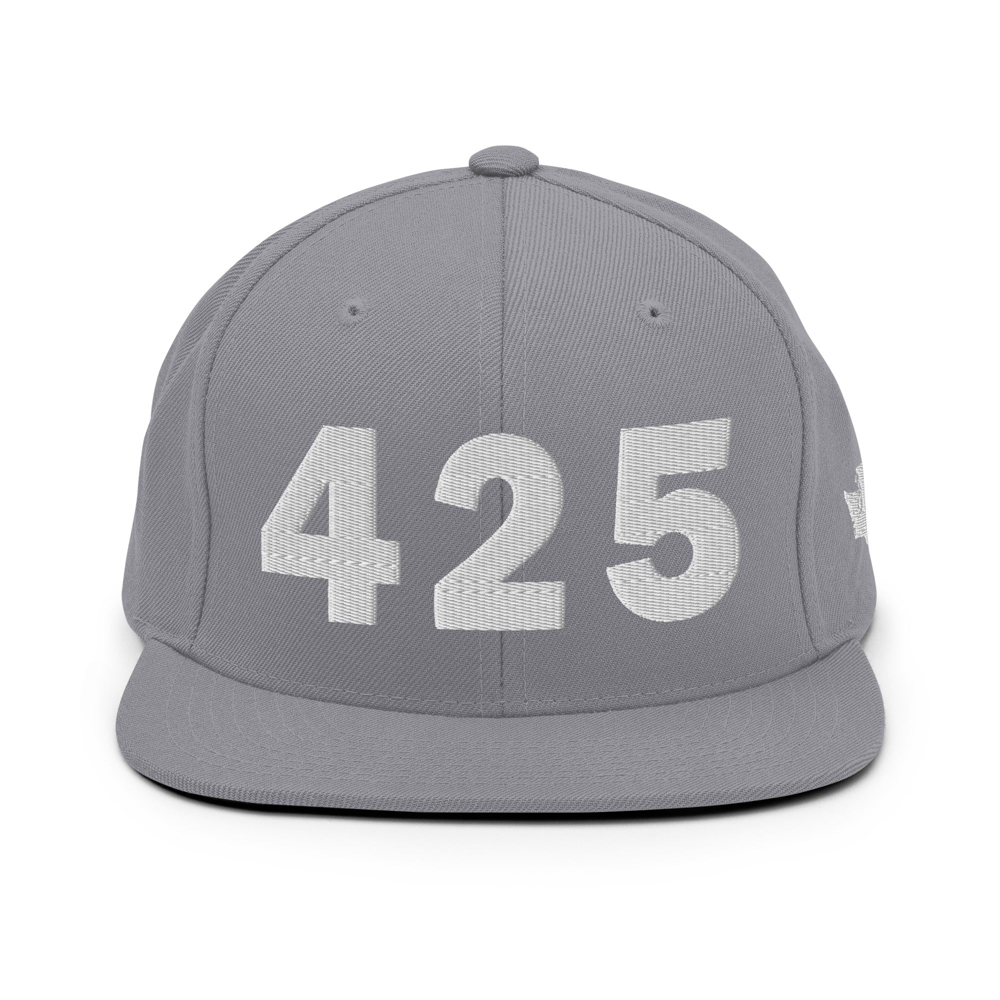 425 Area Code Snapback Hat