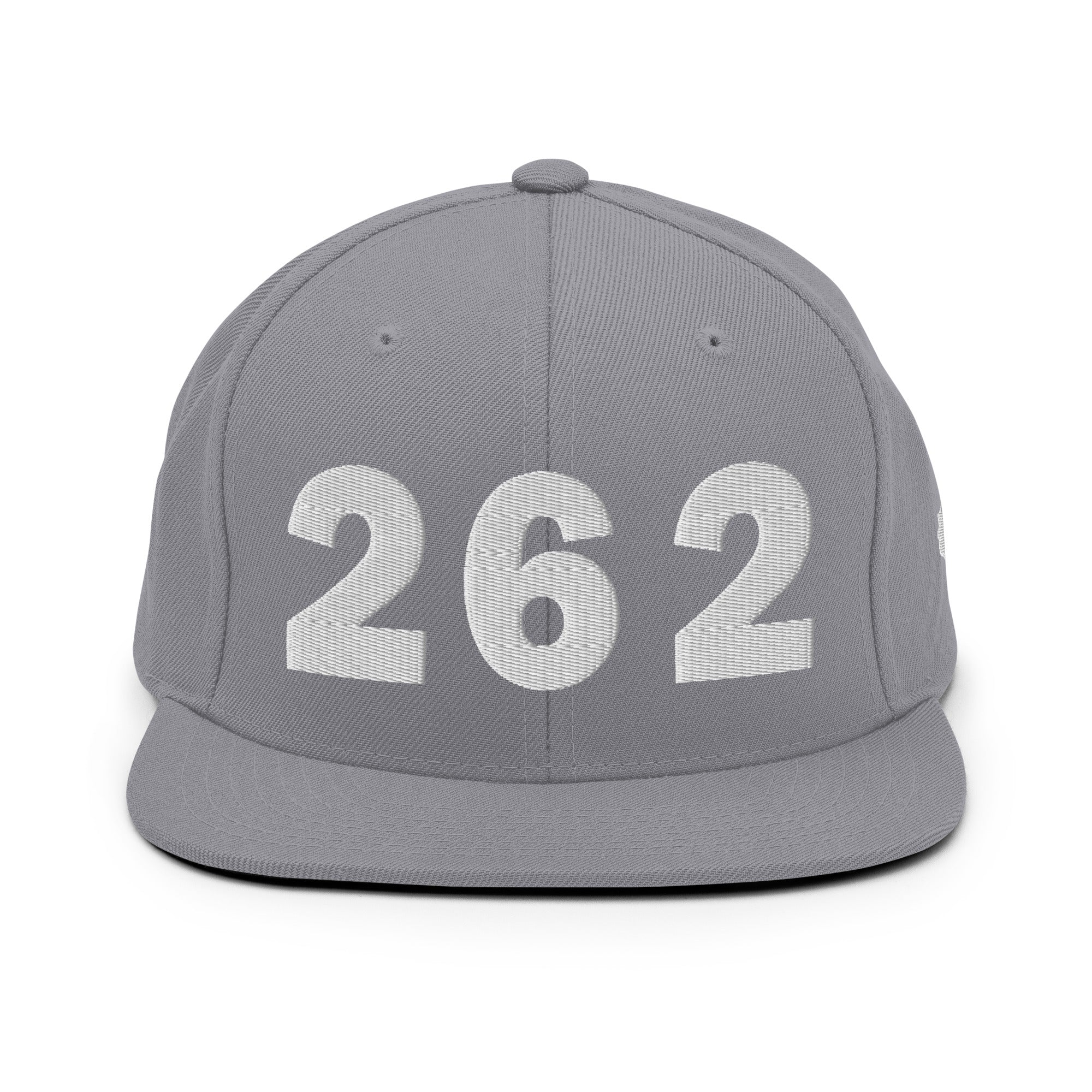 262 Area Code Snapback Hat