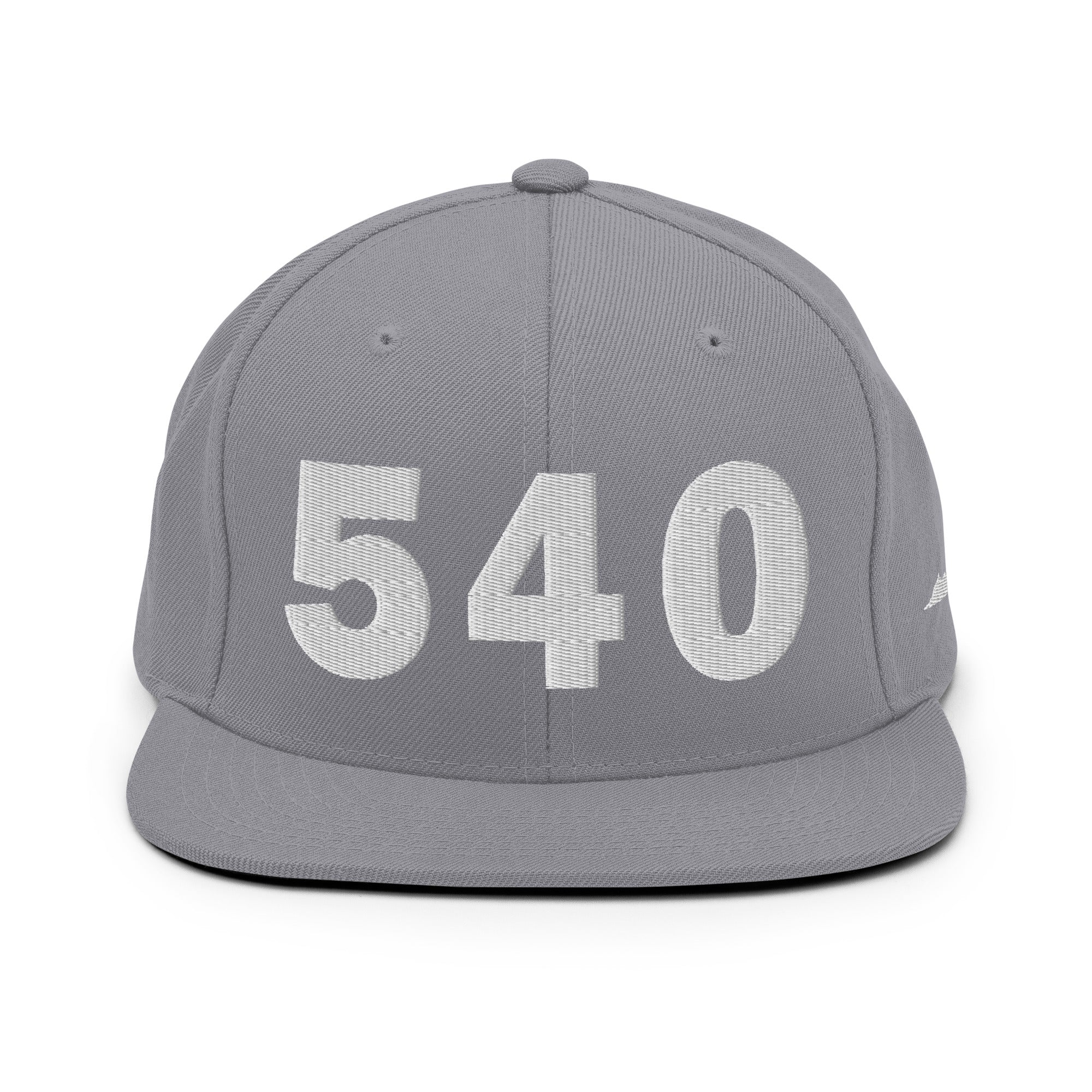 540 Area Code Snapback Hat