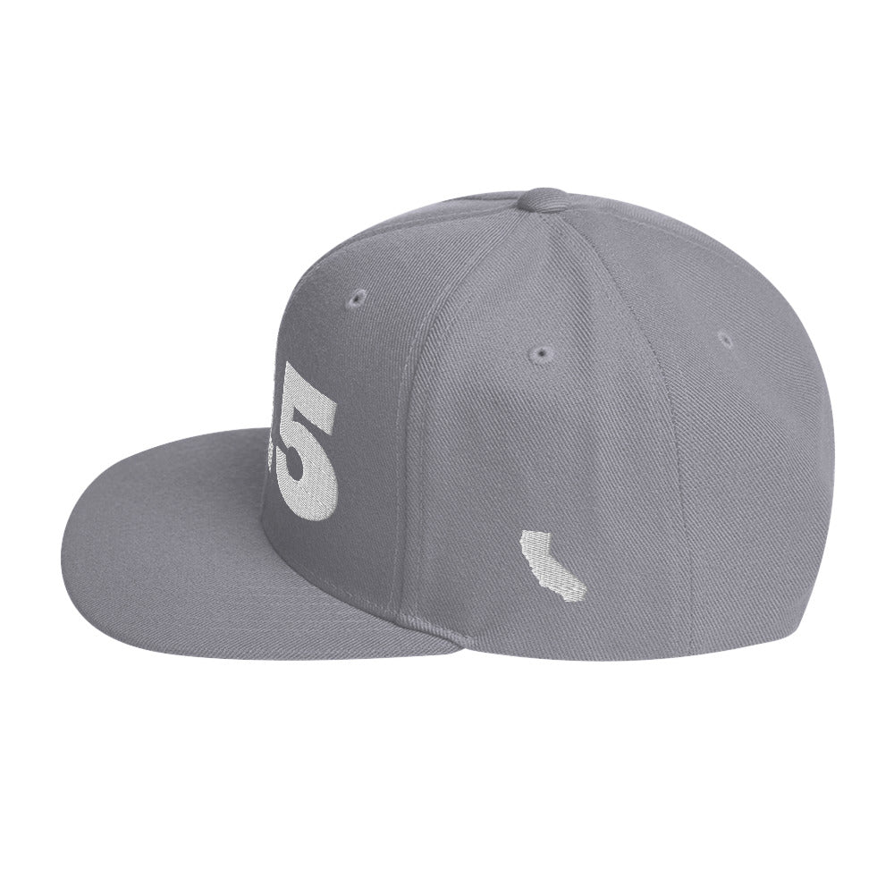 415 Area Code Snapback Hat
