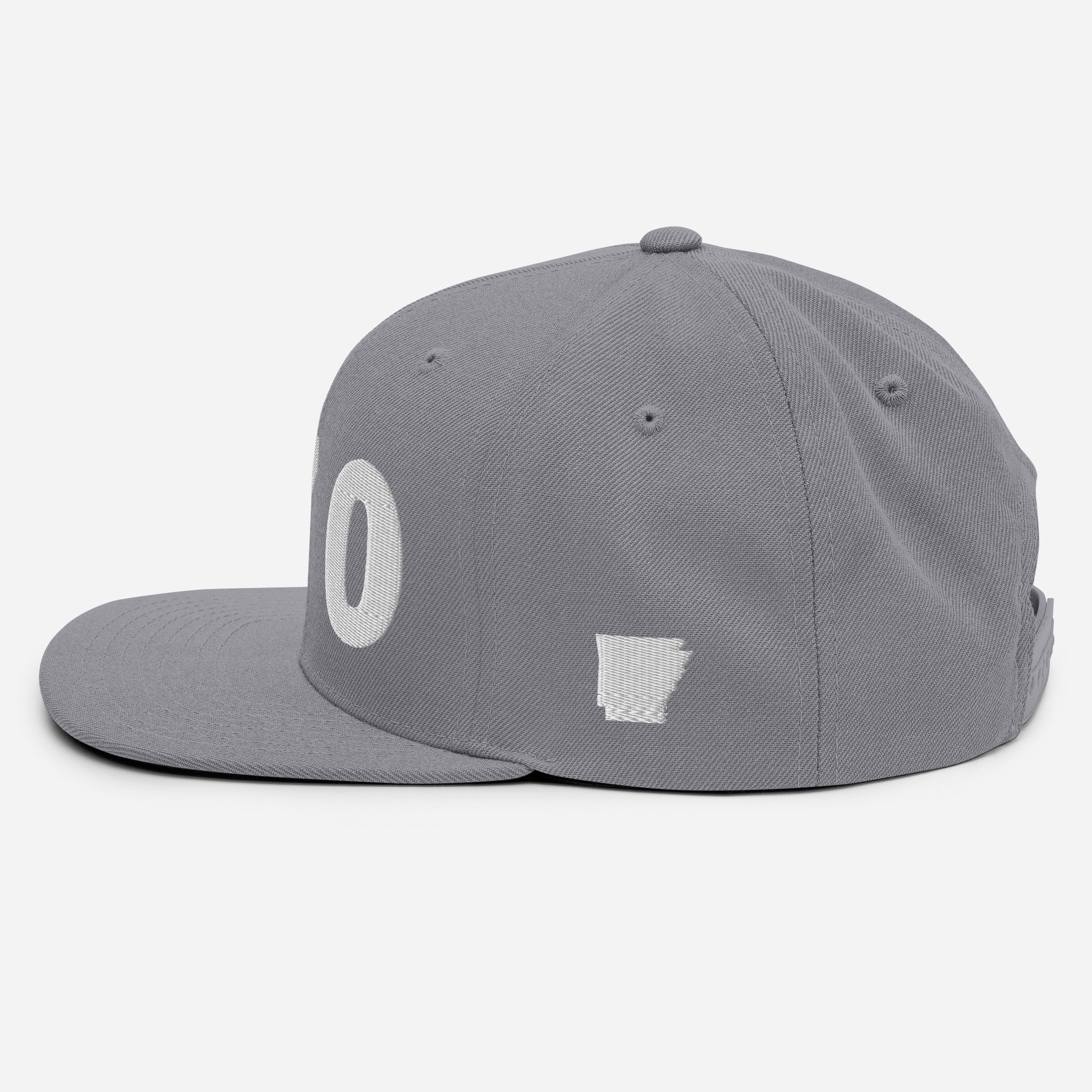 870 Area Code Snapback Hat