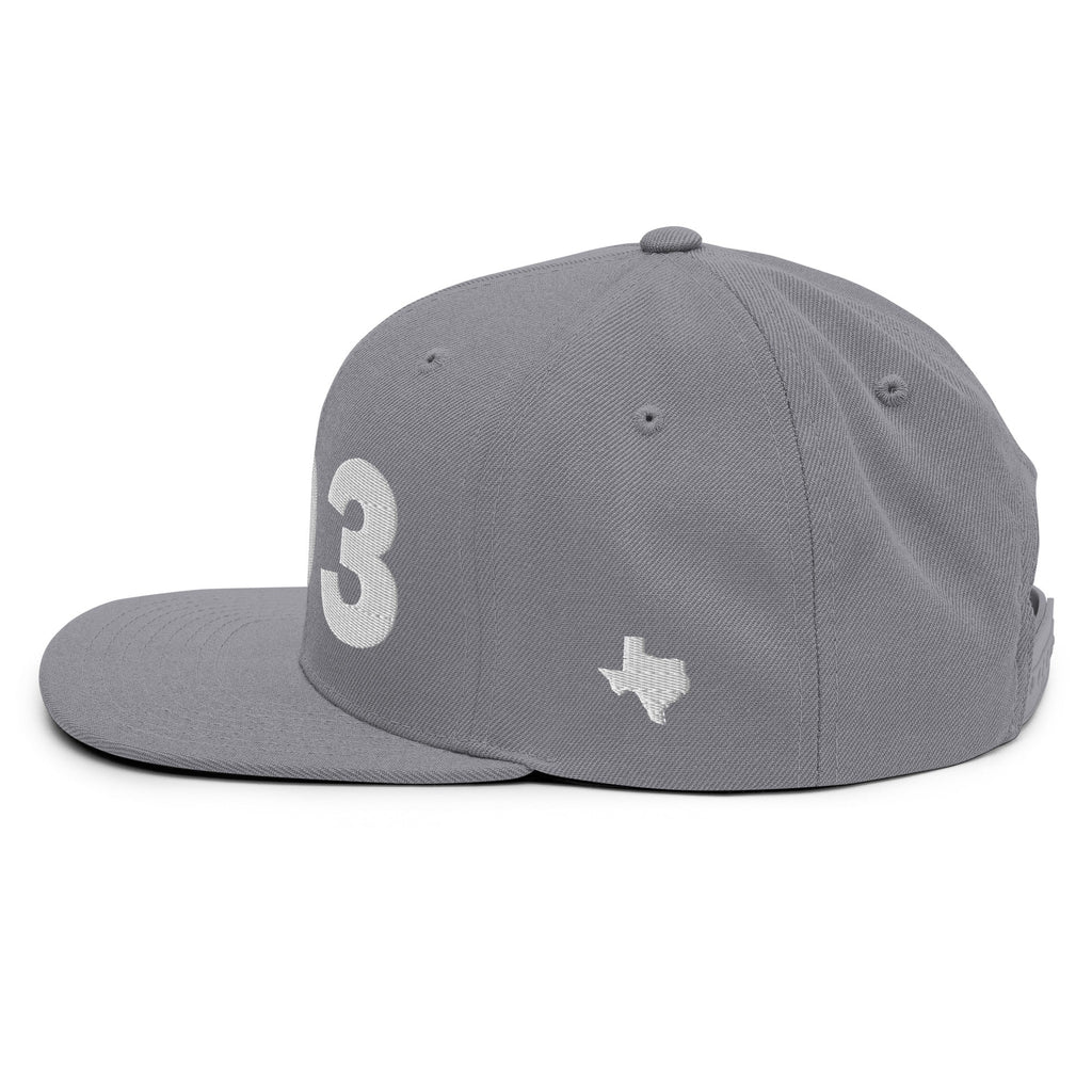903 Area Code Snapback Hat