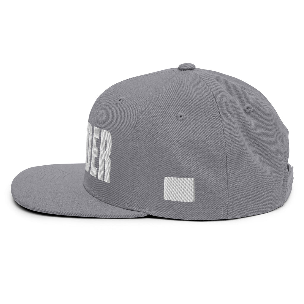 Boulder Colorado Snapback Hat