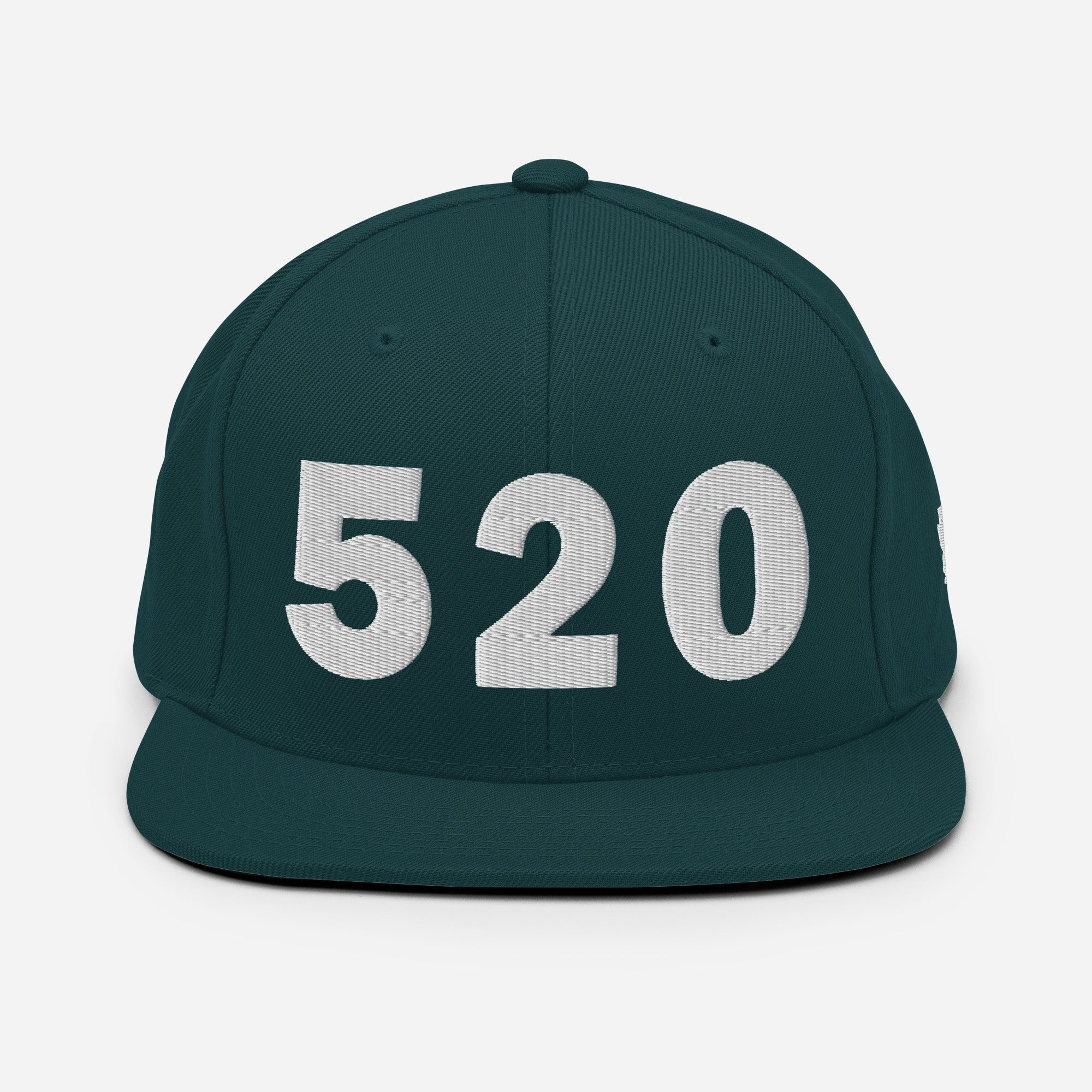 520 Area Code Snapback Hat