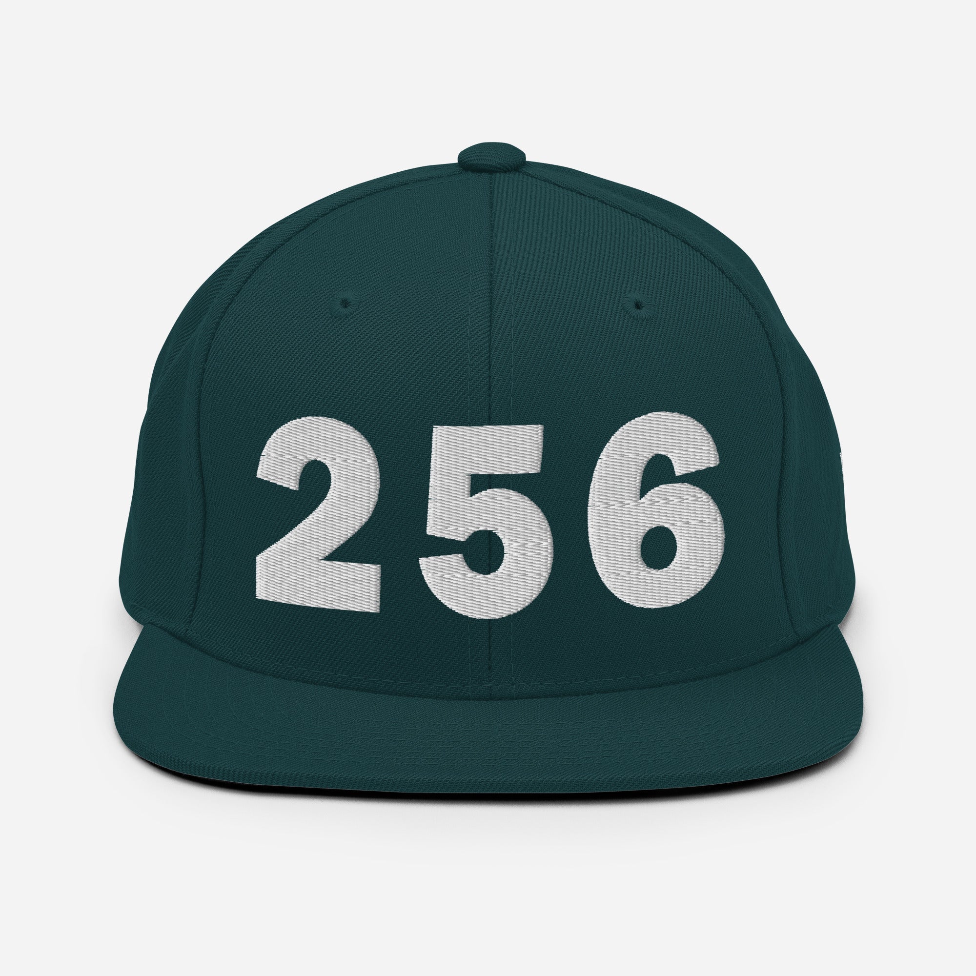 256 Area Code Snapback Hat