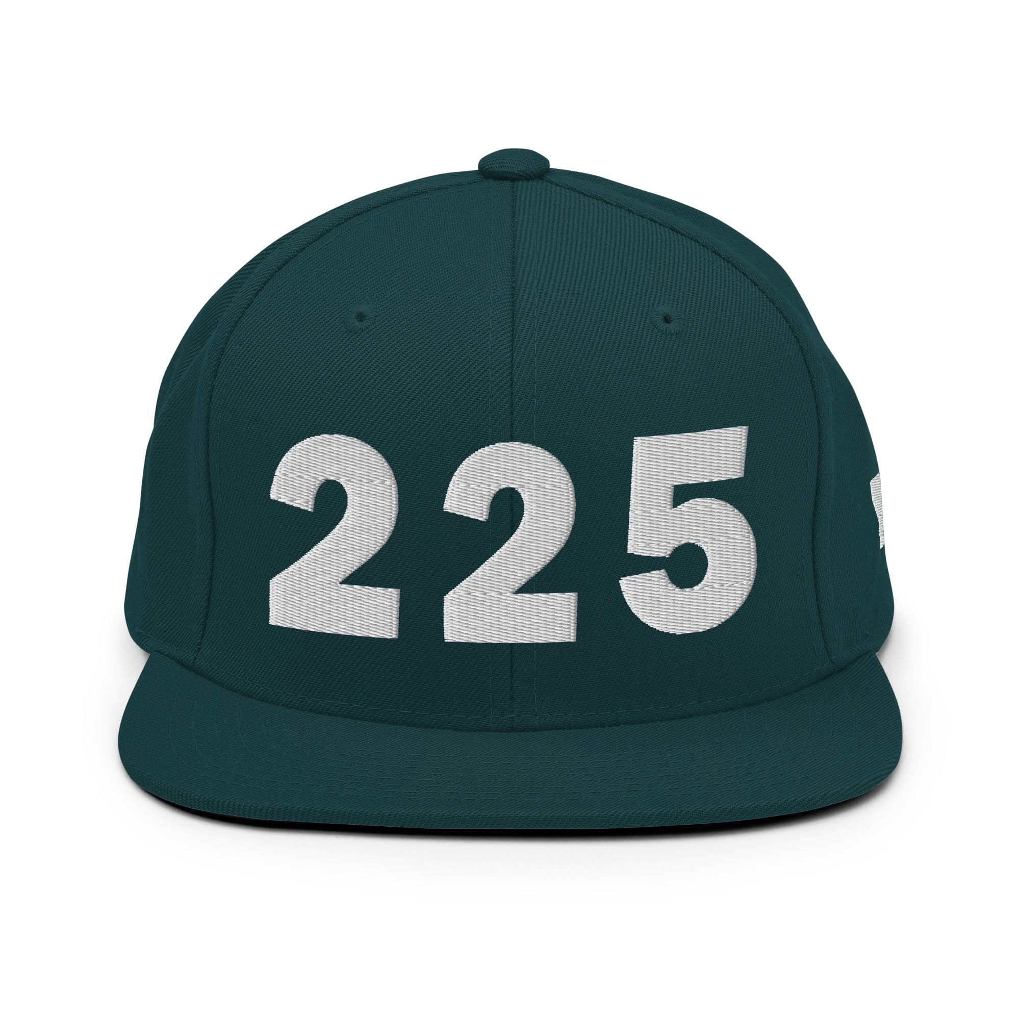 225 Area Code Snapback Hat