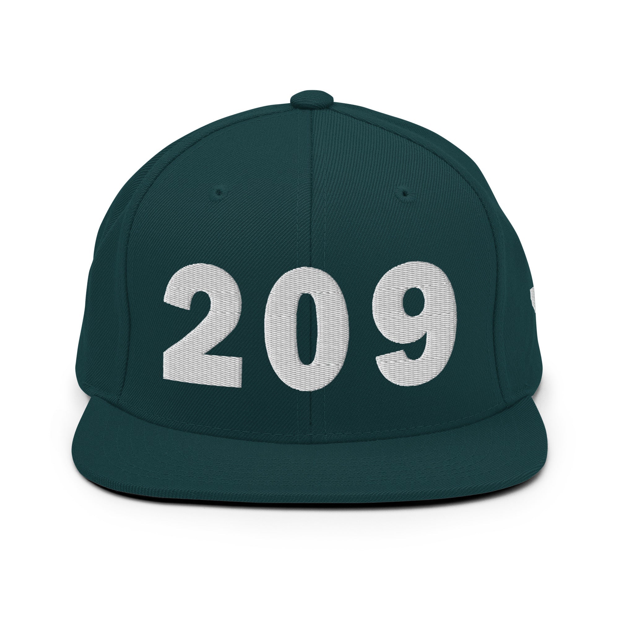 209 Area Code Snapback Hat