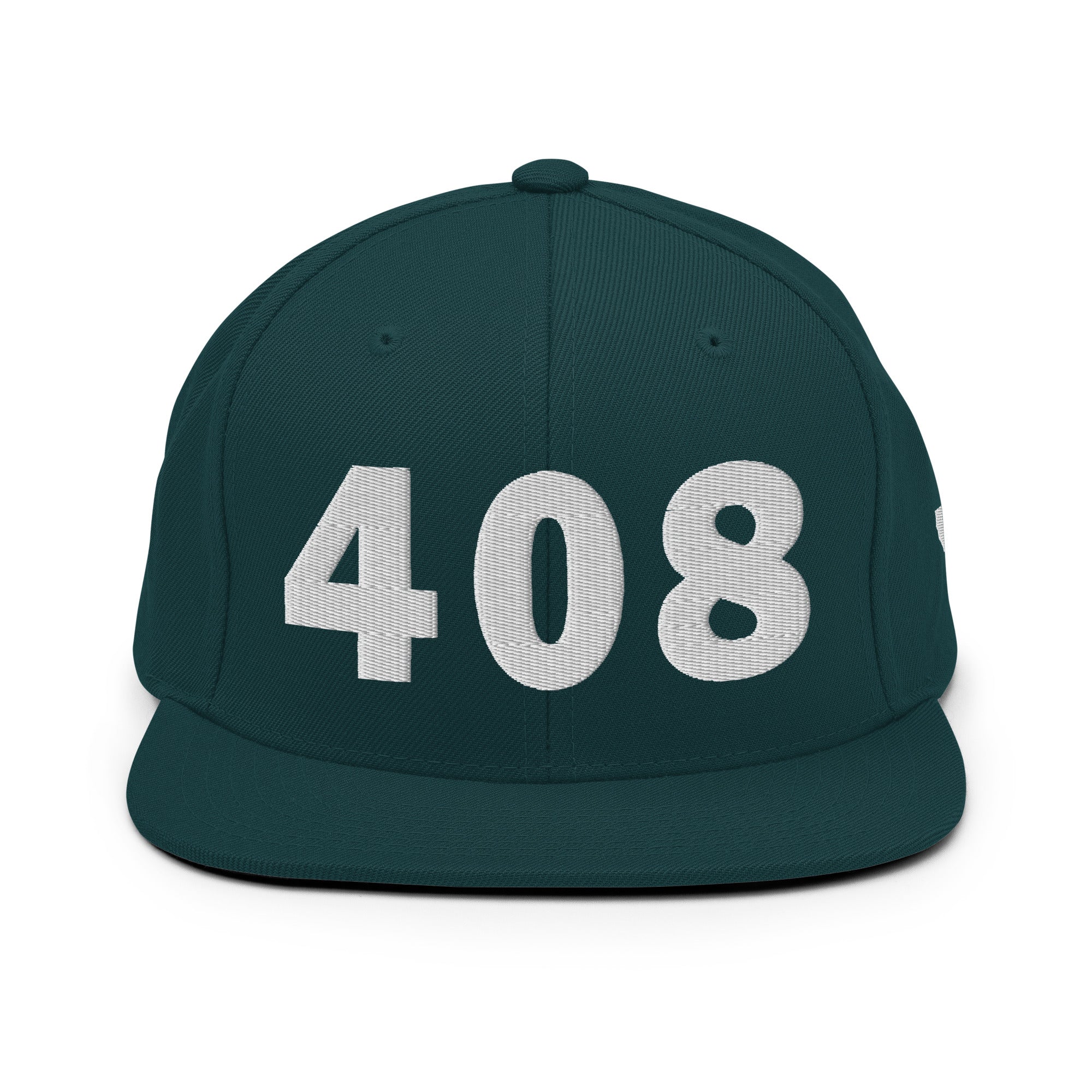 408 Area Code Snapback Hat