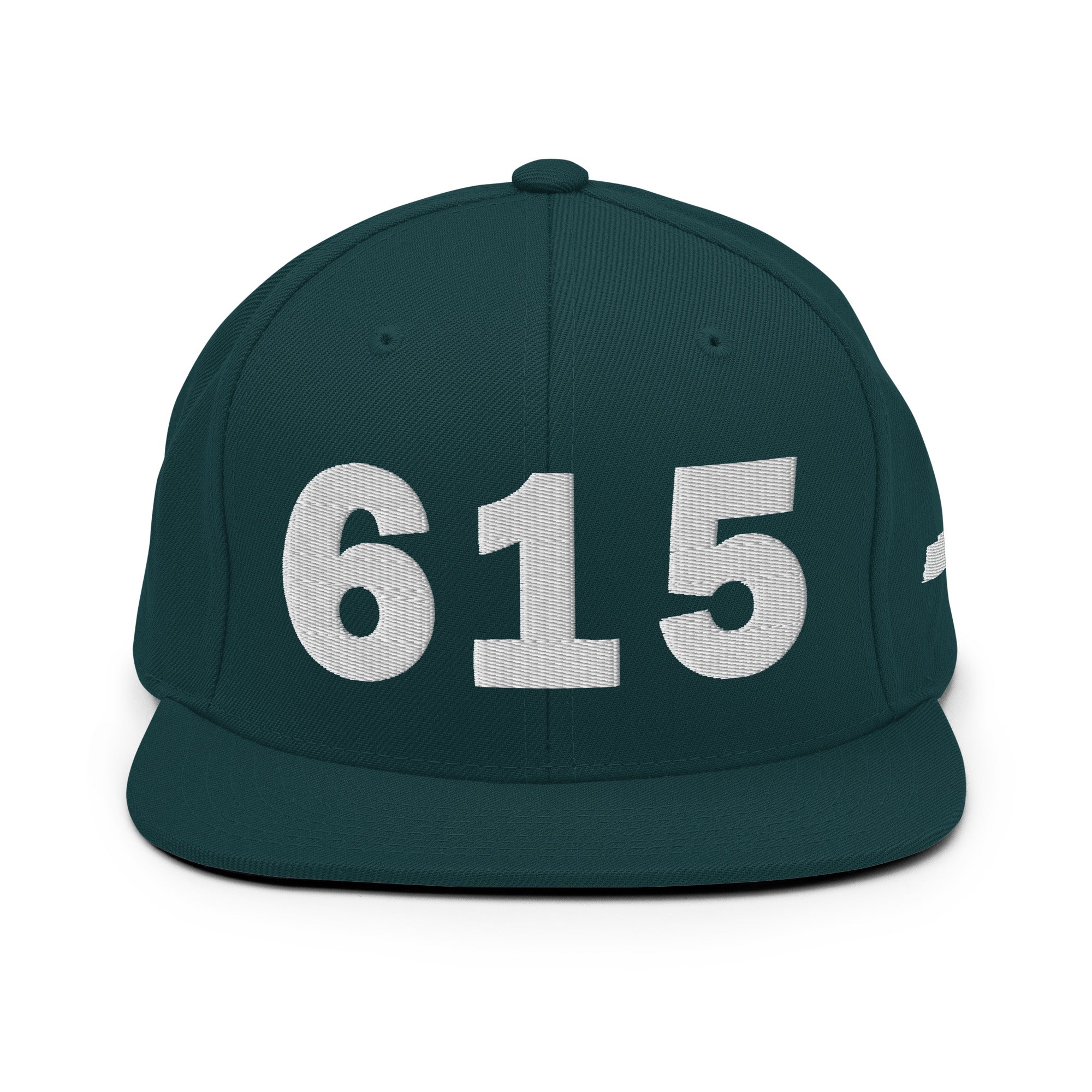 615 Area Code Snapback Hat