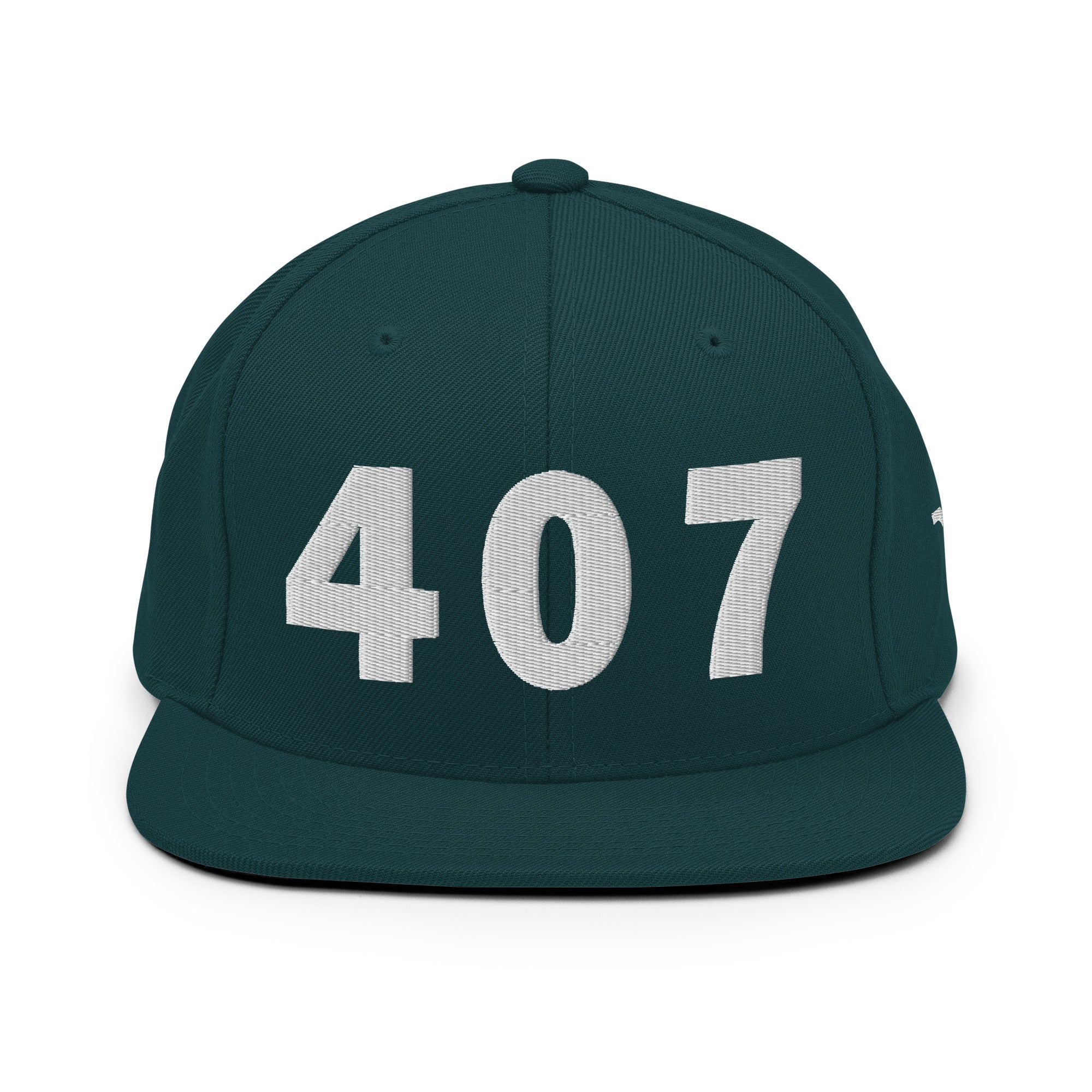 407 Area Code Snapback Hat