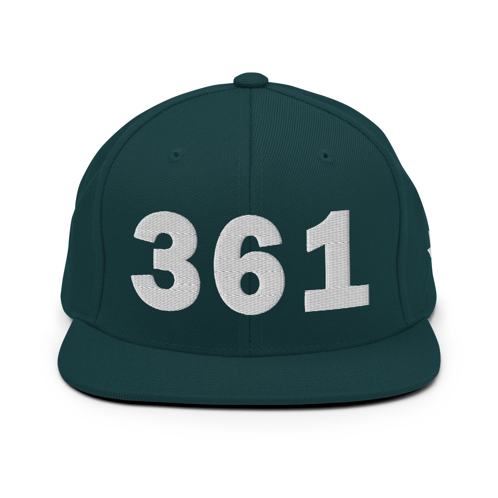 361 Area Code Snapback Hat