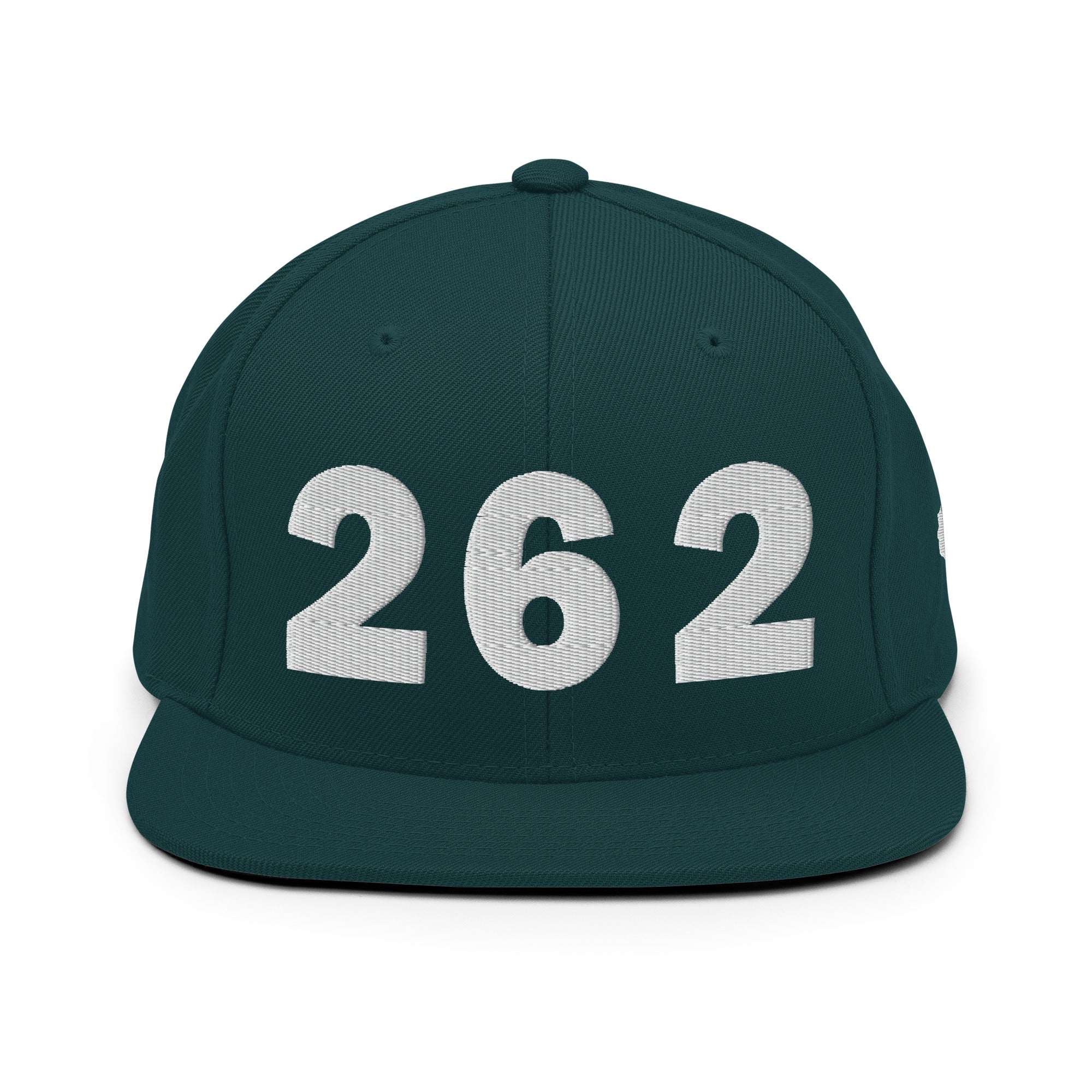 262 Area Code Snapback Hat