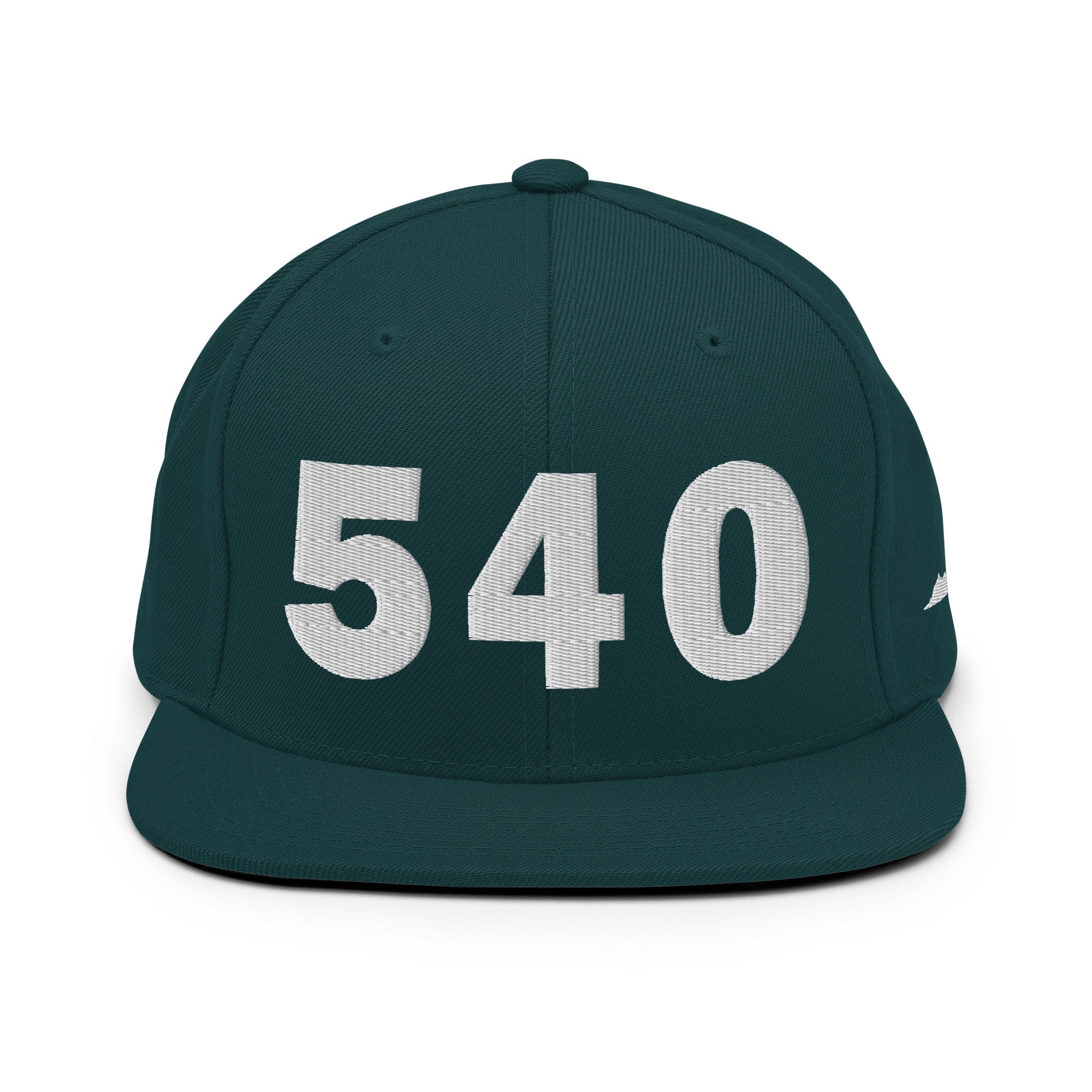 540 Area Code Snapback Hat