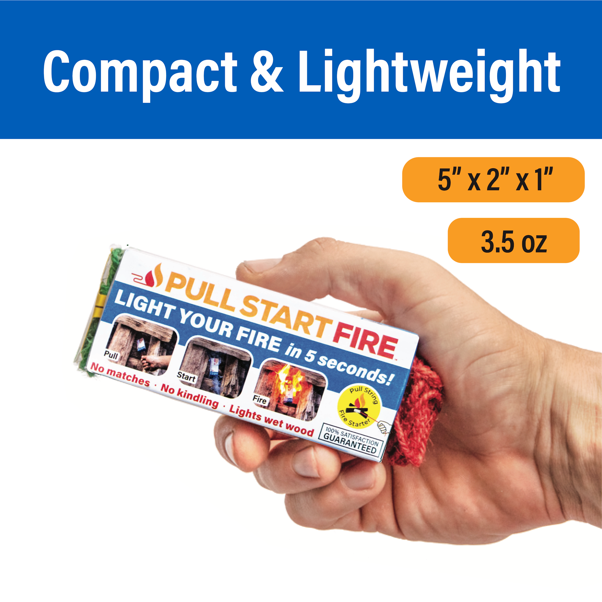 Pull Start Fire Firestarter