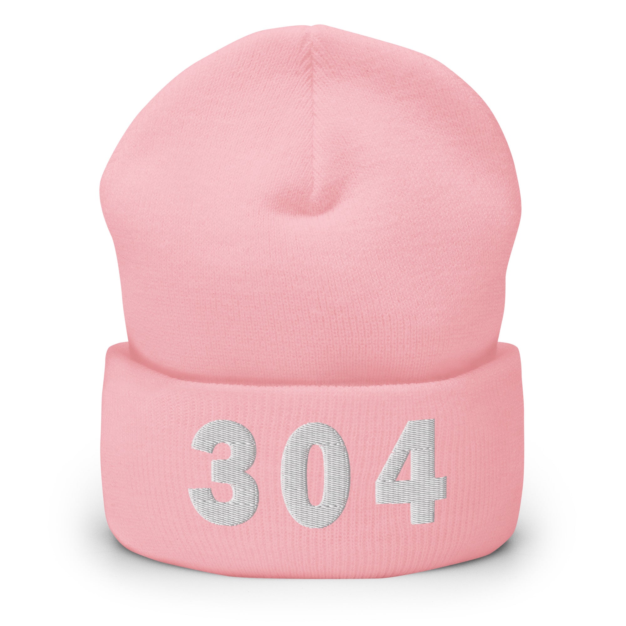 304 Area Code Cuffed Beanie