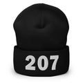 207 Area Code Cuffed Beanie