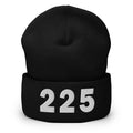 225 Area Code Cuffed Beanie