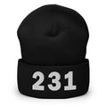 231 Area Code Cuffed Beanie