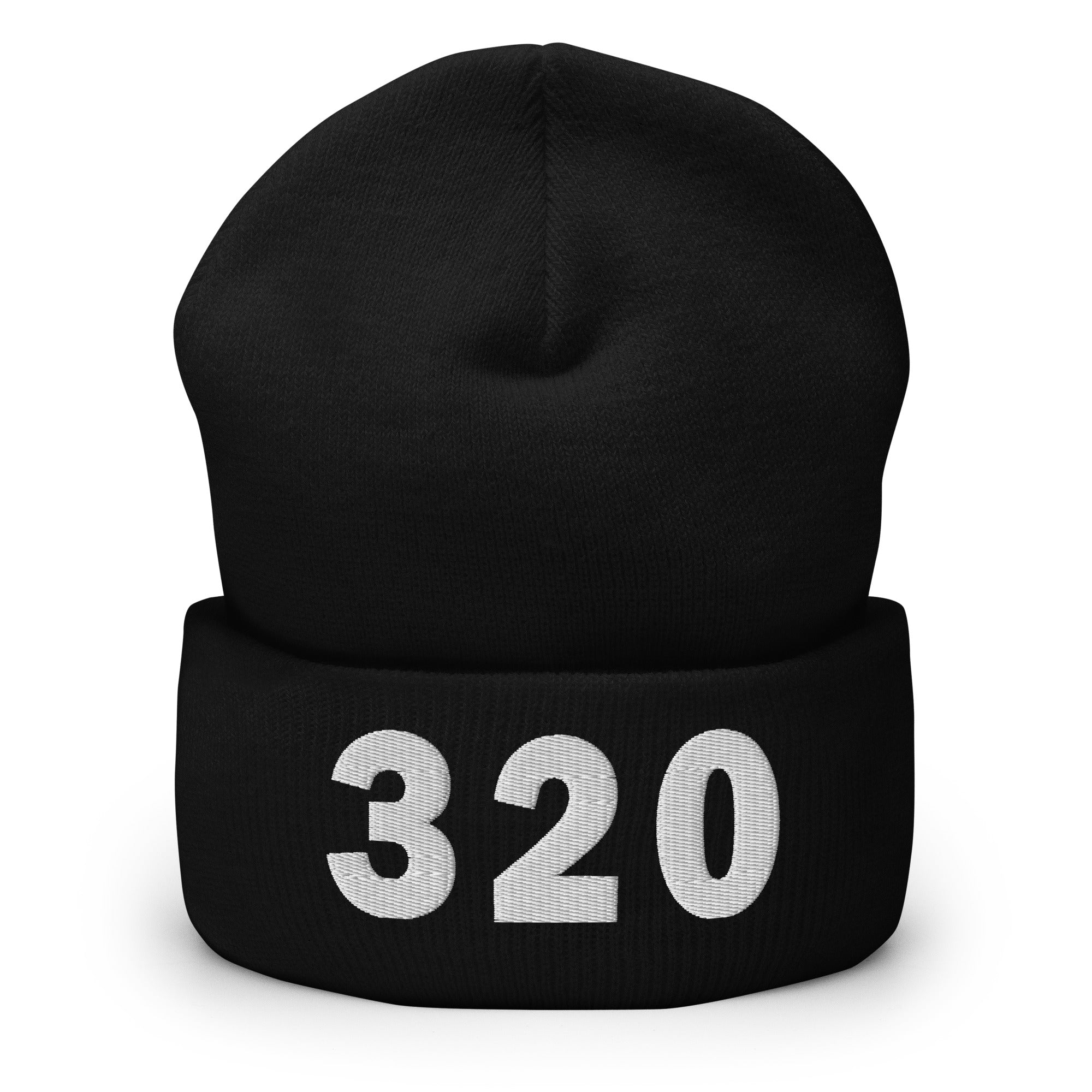 320 Area Code Cuffed Beanie