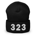 323 Area Code Cuffed Beanie