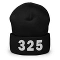 325 Area Code Cuffed Beanie