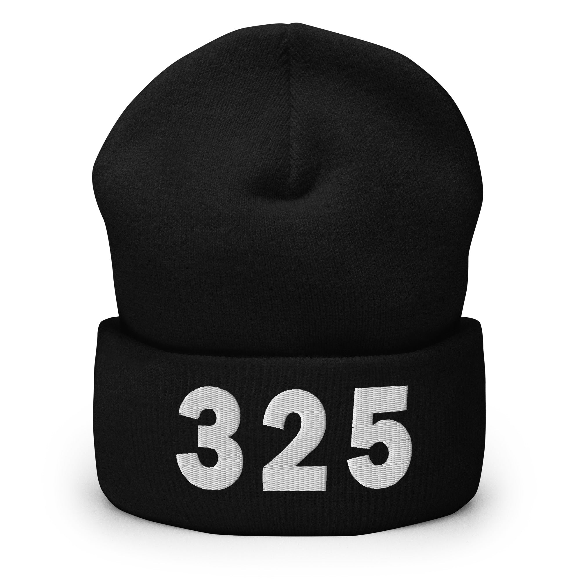 325 Area Code Cuffed Beanie