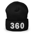 360 Area Code Cuffed Beanie