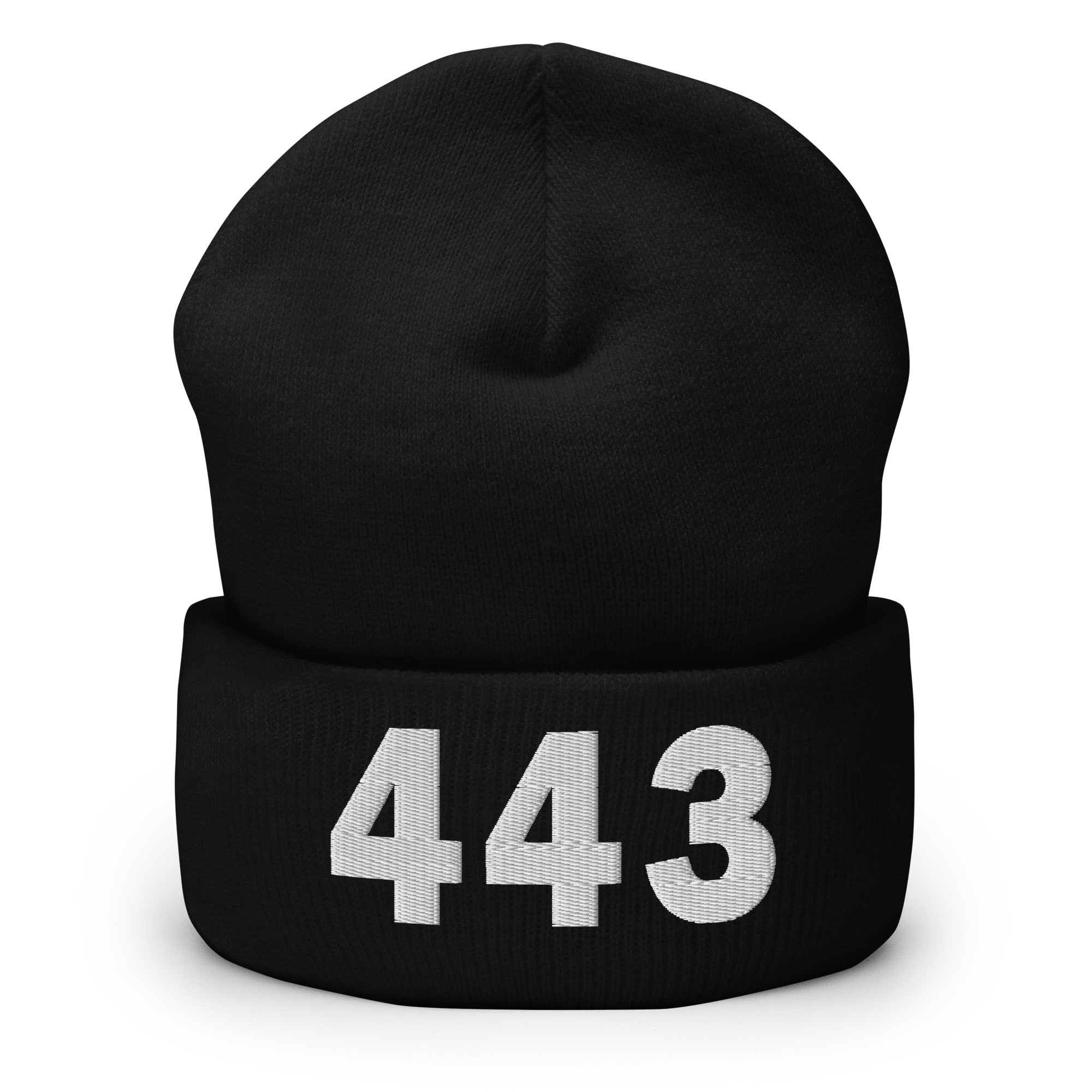 443 Area Code Cuffed Beanie