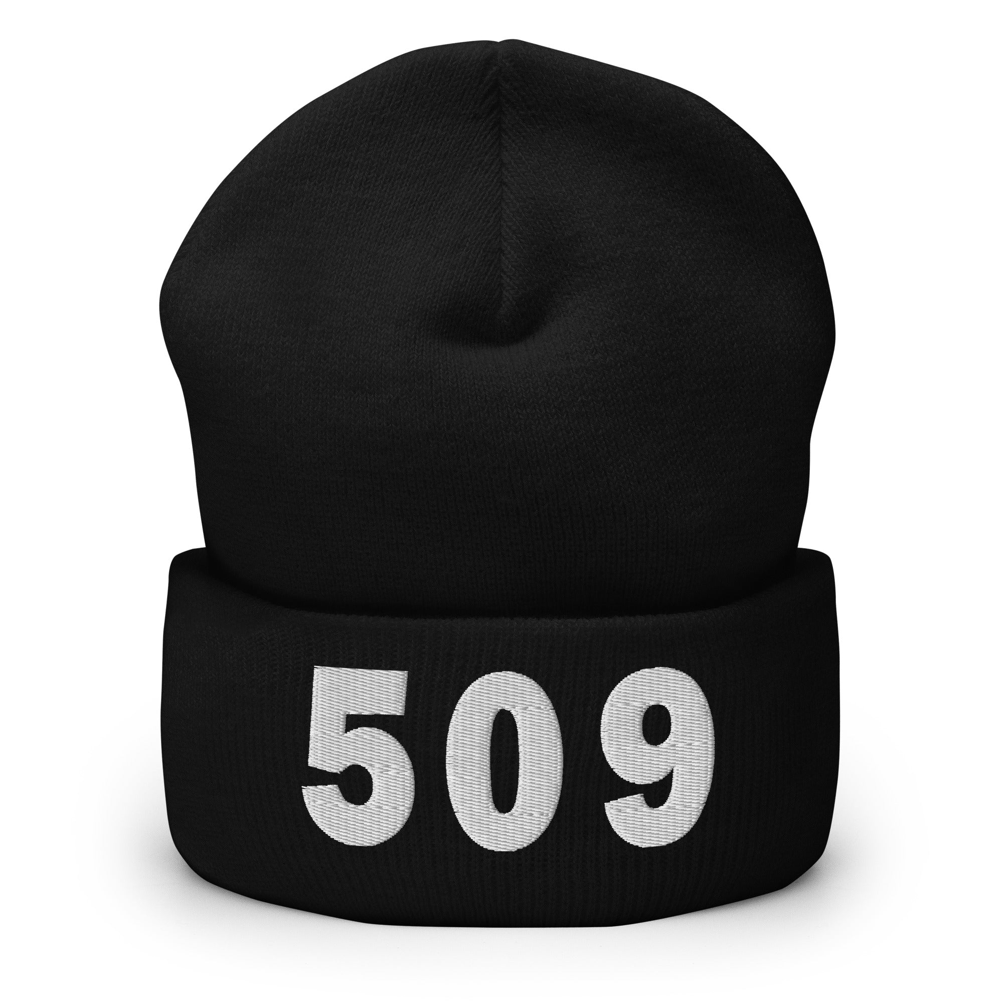 509 Area Code Cuffed Beanie