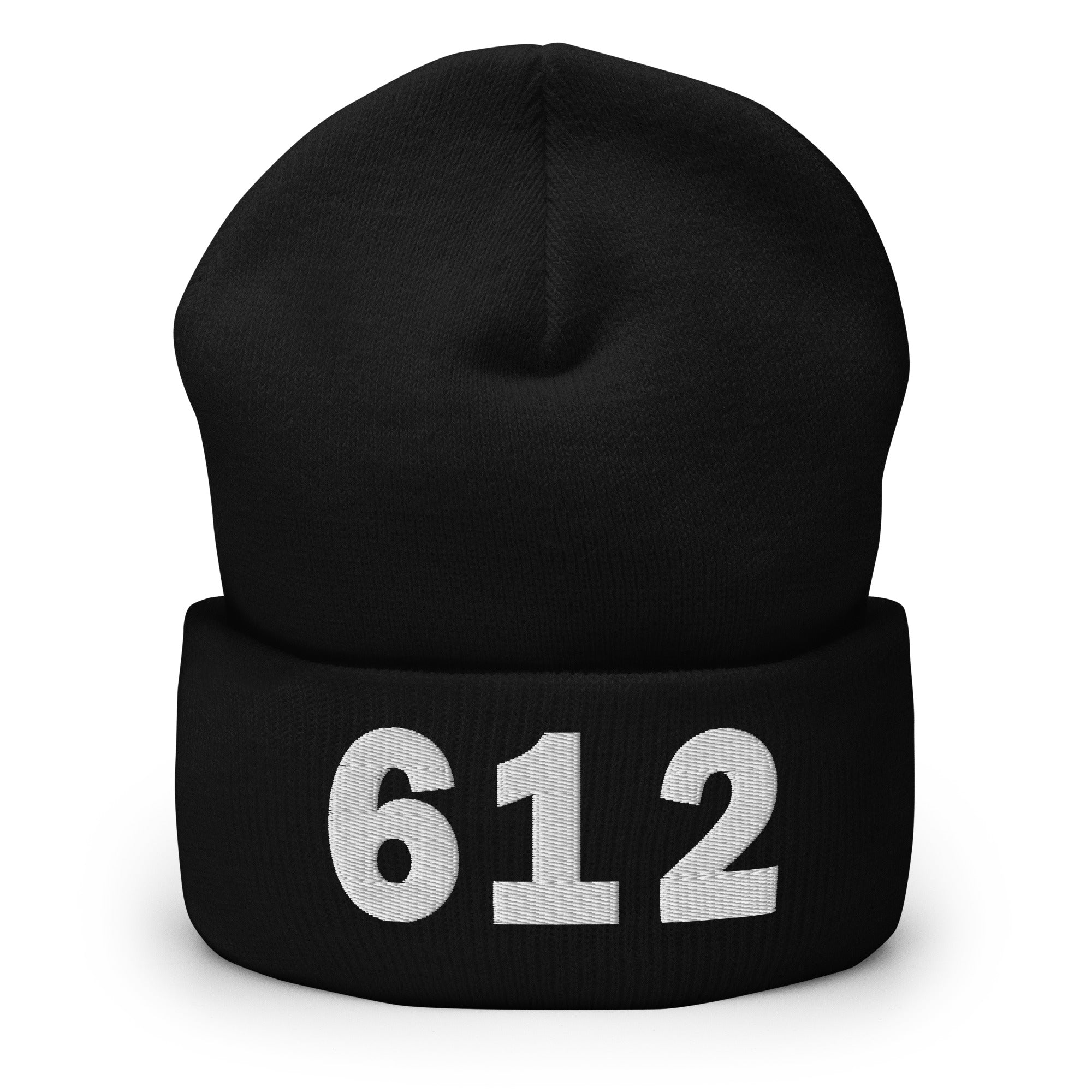 612 Area Code Cuffed Beanie