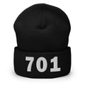 701  Area Code Cuffed Beanie