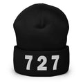 727 Area Code Cuffed Beanie
