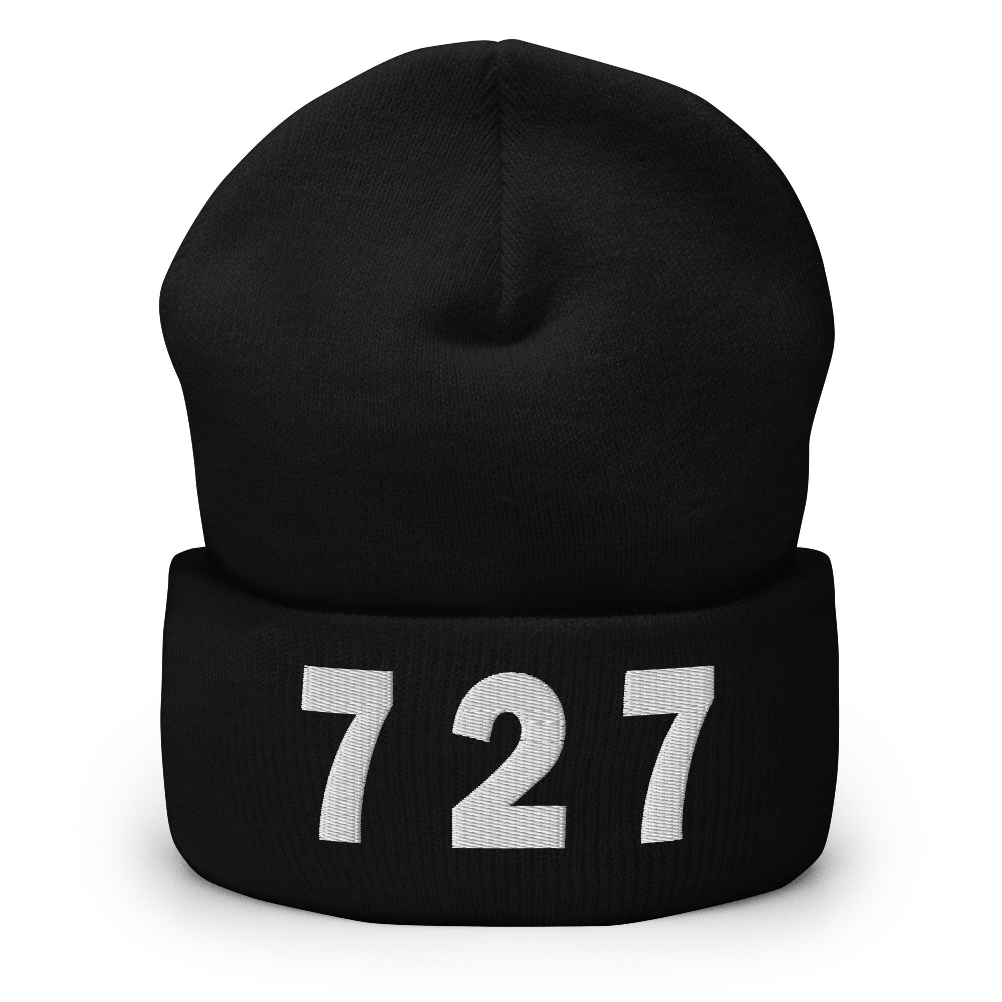 727 Area Code Cuffed Beanie