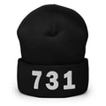 731 Area Code Cuffed Beanie