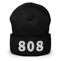 808 Area Code Cuffed Beanie