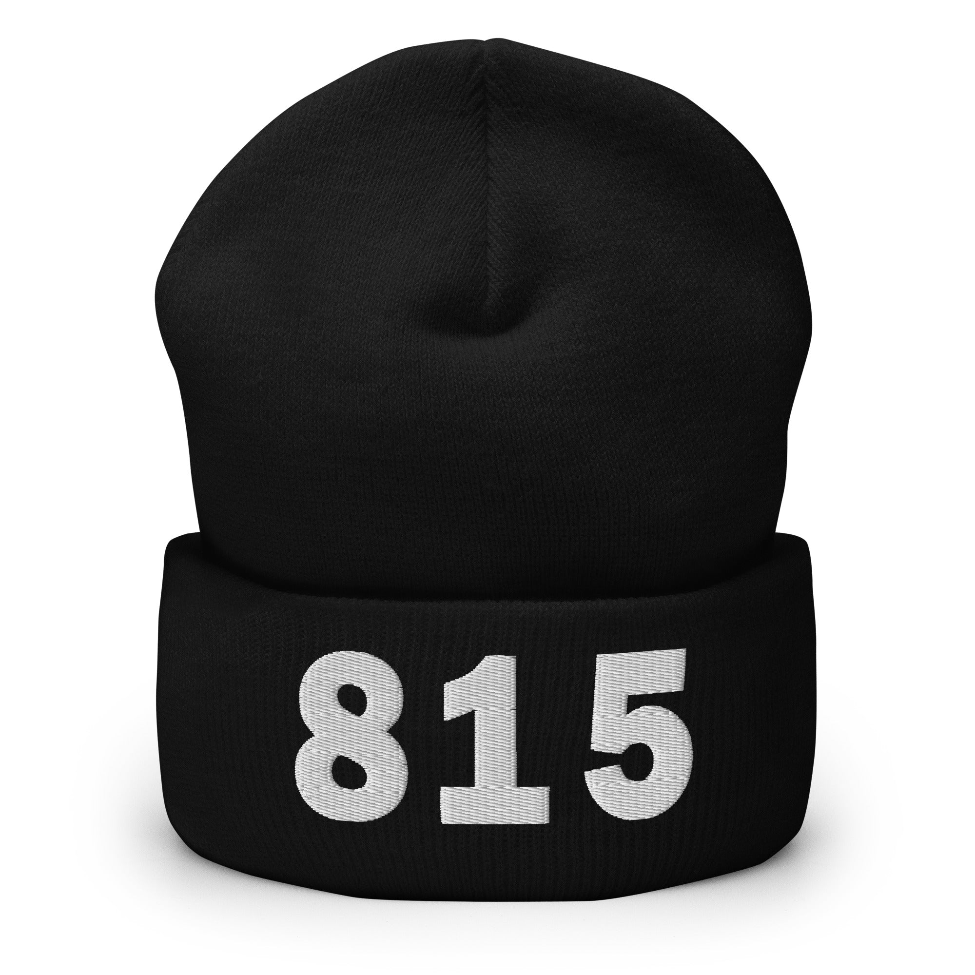 815 Area Code Cuffed Beanie