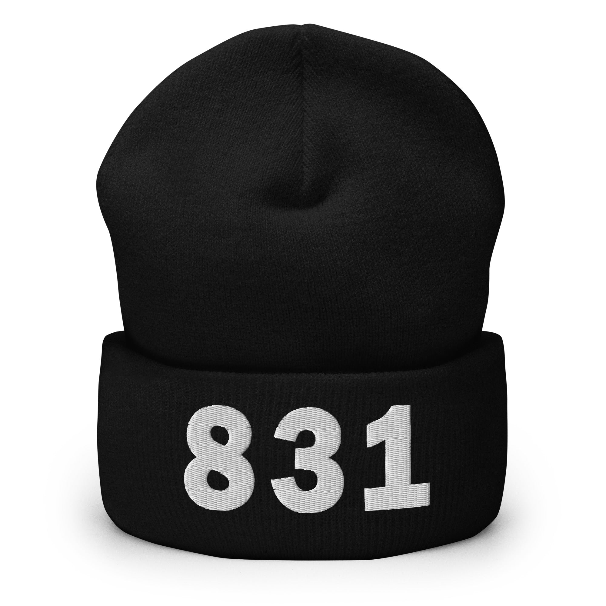 831 Area Code Cuffed Beanie