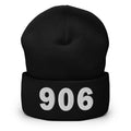 906 Area Code Cuffed Beanie