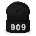 909 Area Code Cuffed Beanie