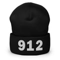 912 Area Code Cuffed Beanie
