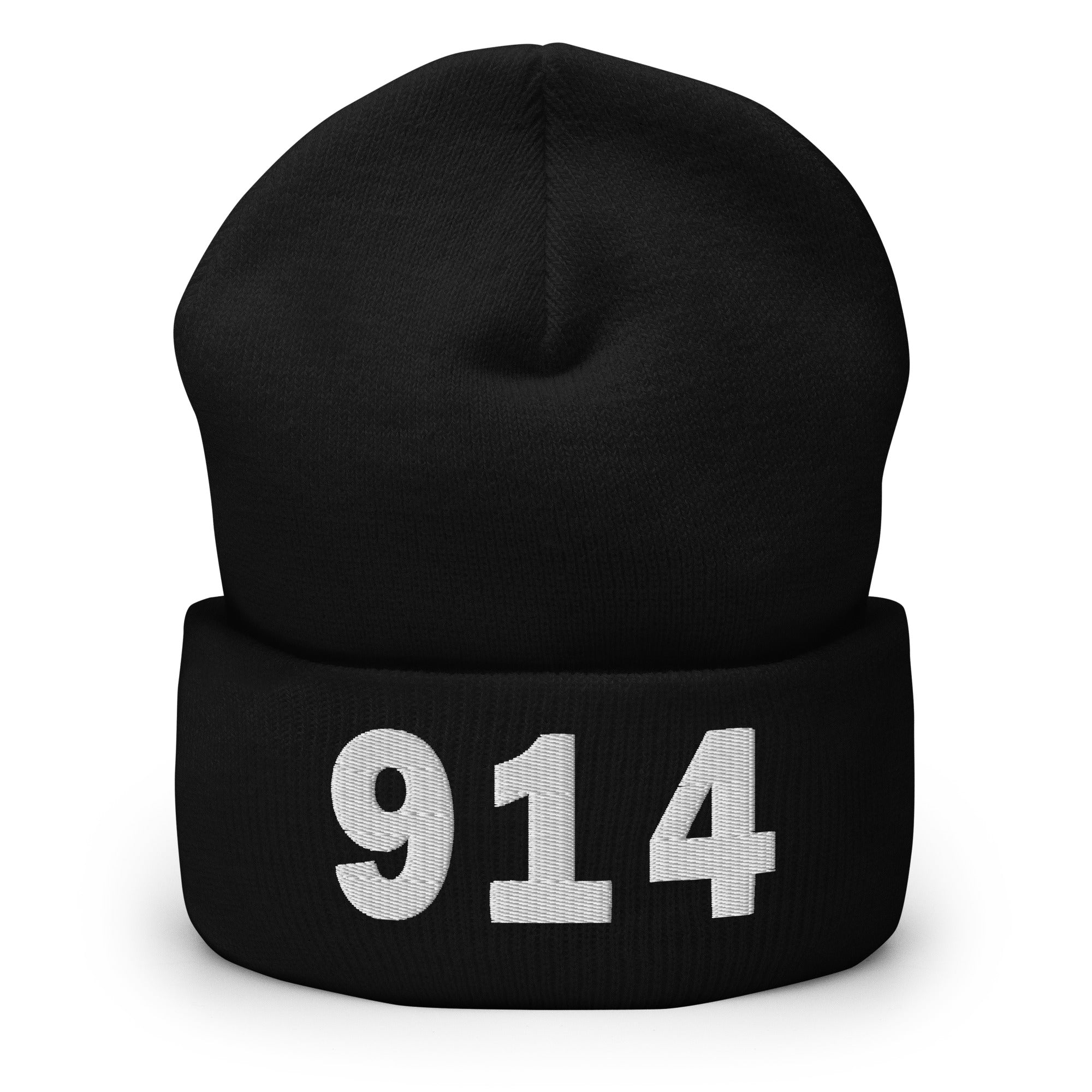 914 Area Code Cuffed Beanie