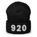 920 Area Code Cuffed Beanie