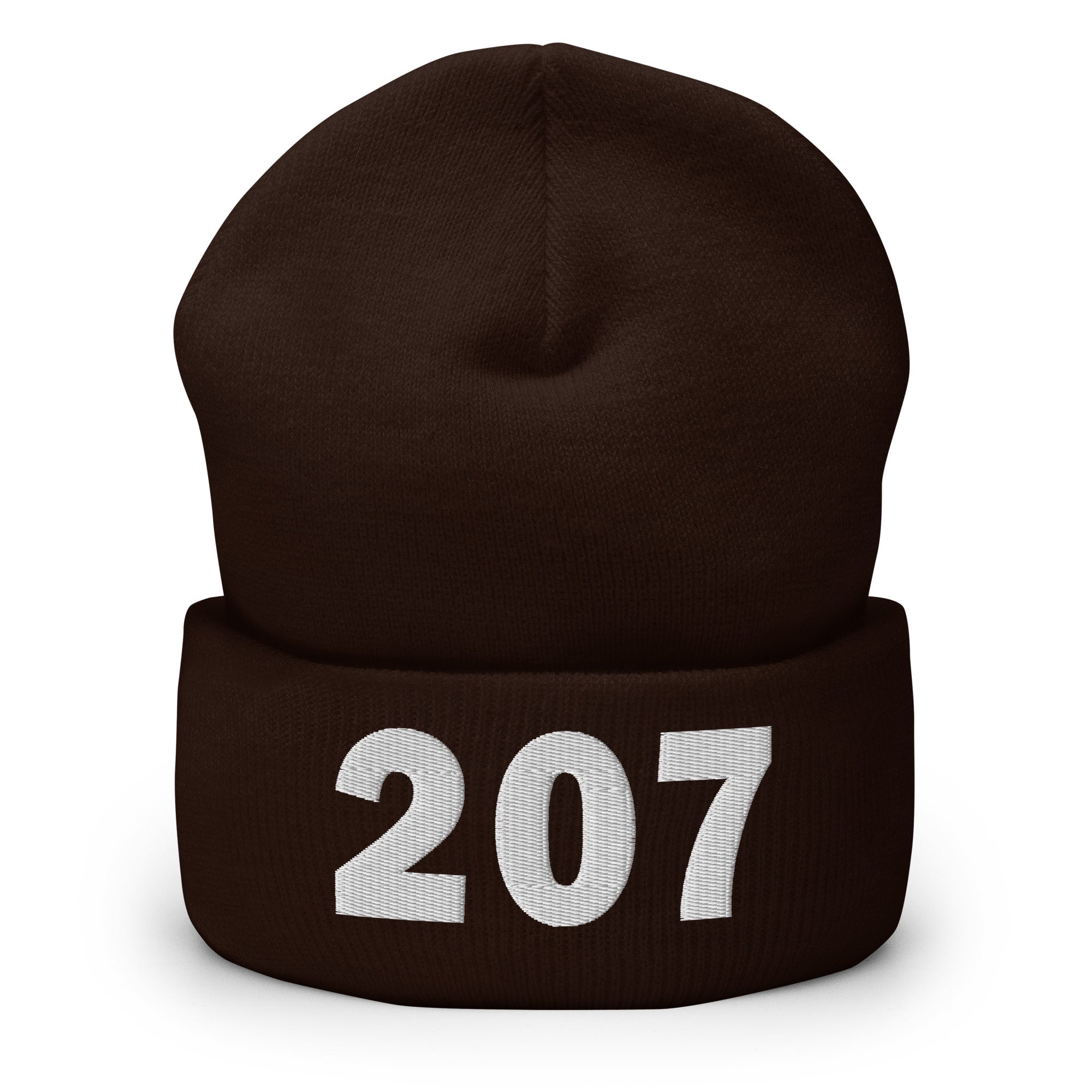 207 Area Code Cuffed Beanie