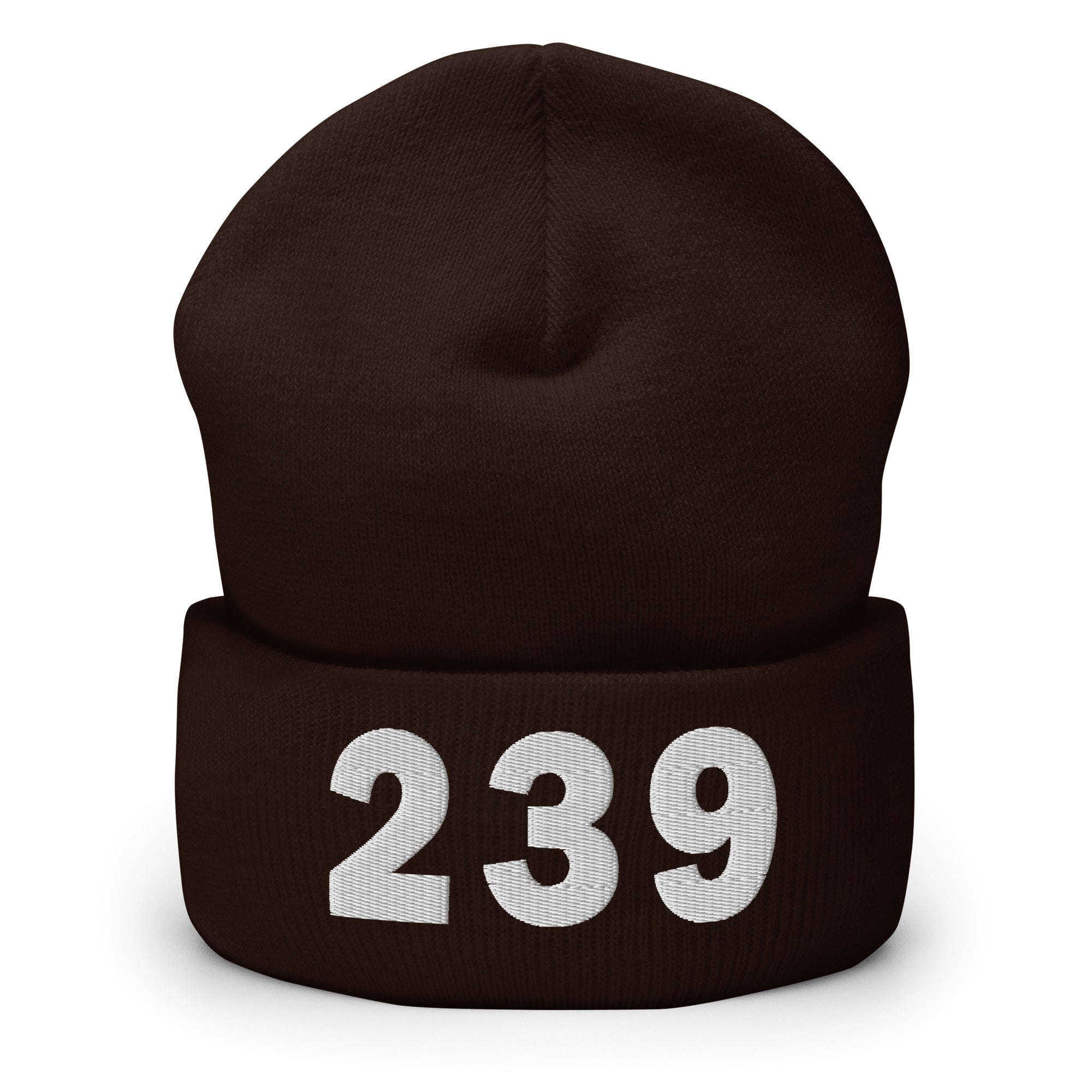 239 Area Code Cuffed Beanie