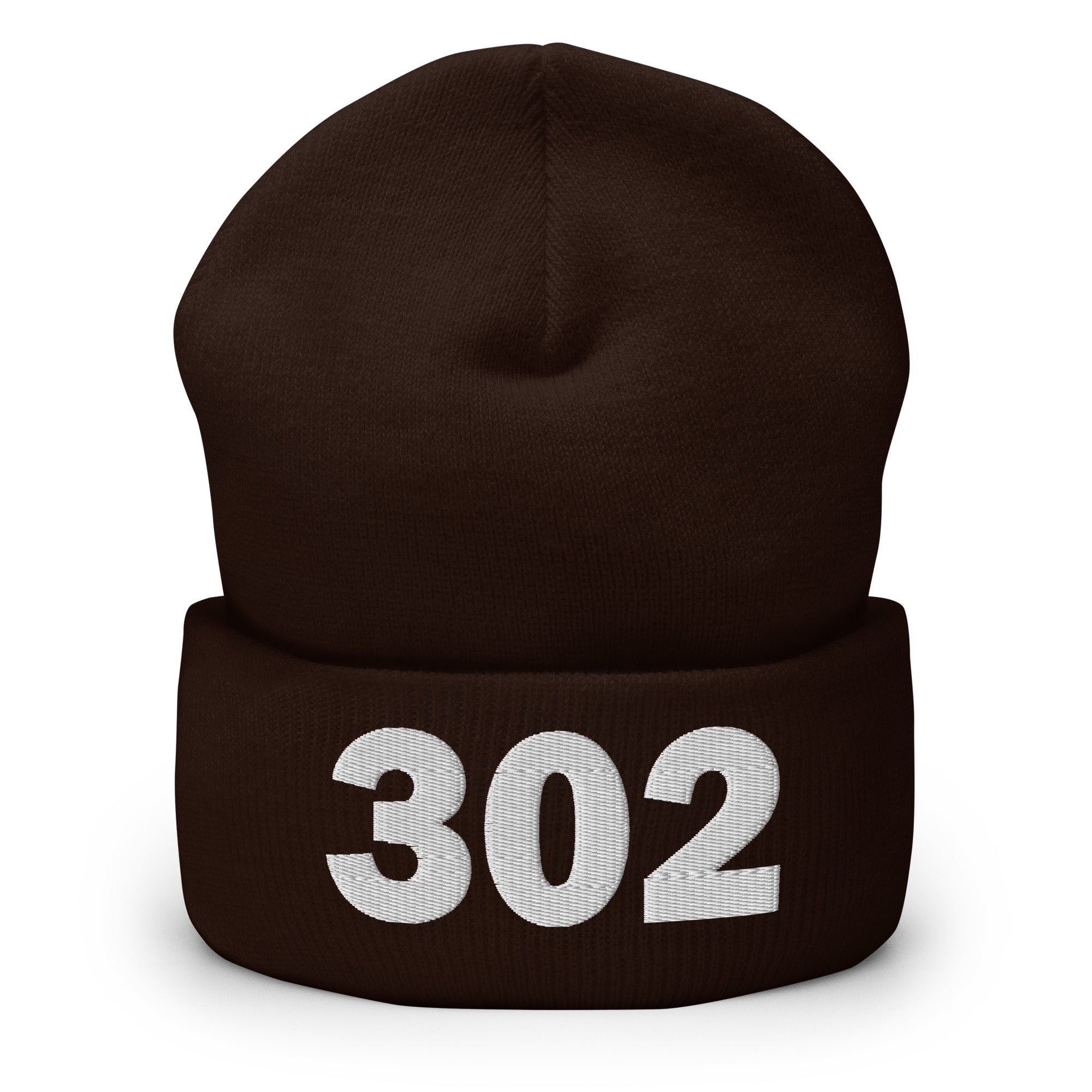 302 Area Code Cuffed Beanie